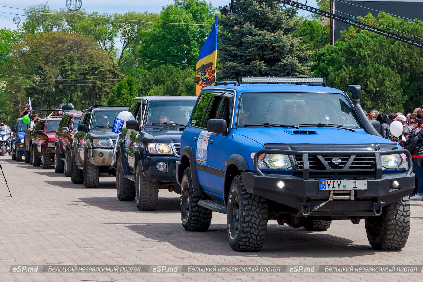В Бельцах прошёл праздничный парад, посвящённый Дню города