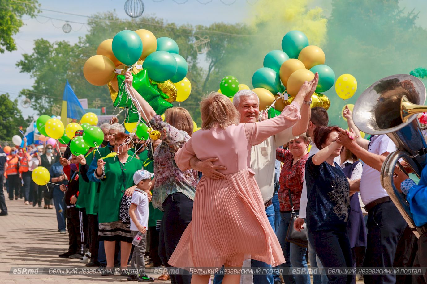 В Бельцах прошёл праздничный парад, посвящённый Дню города