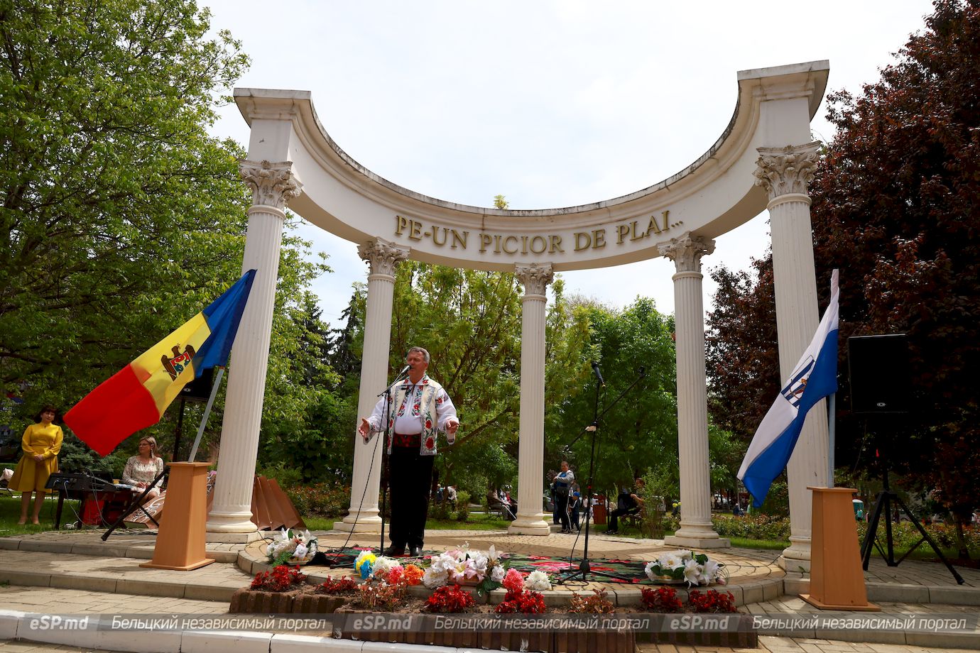 В Бельцах прошёл праздничный парад, посвящённый Дню города