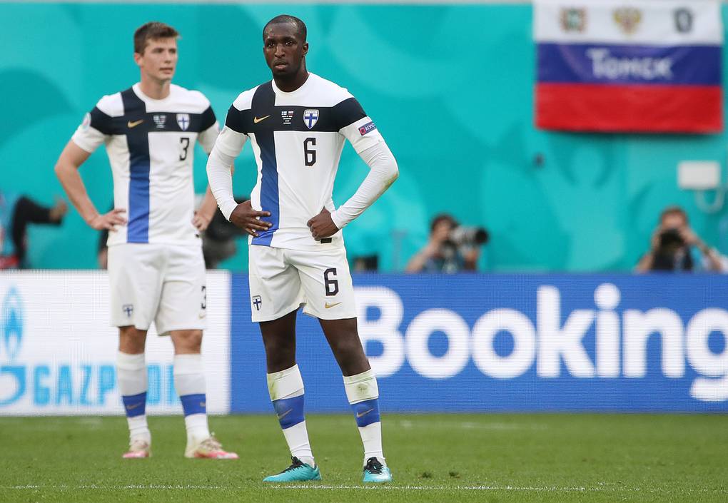 Сборная России обыграла команду Финляндии в матче чемпионата Европы по футболу