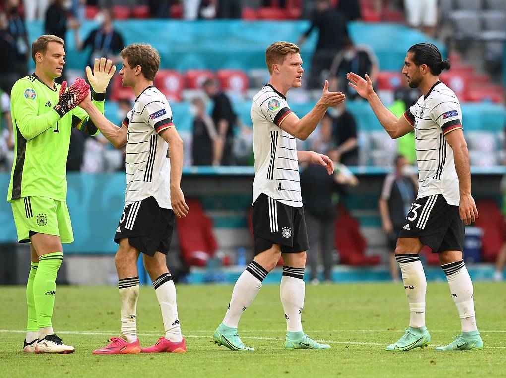 Сборная Германии одержала волевую победу над португальцами в матче чемпионата Европы