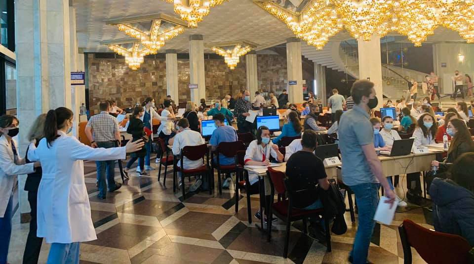 В Кишиневе проходит второй Марафон вакцинации