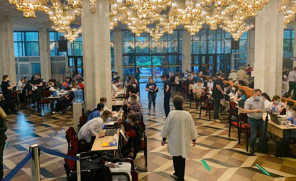 В Кишиневе проходит второй Марафон вакцинации