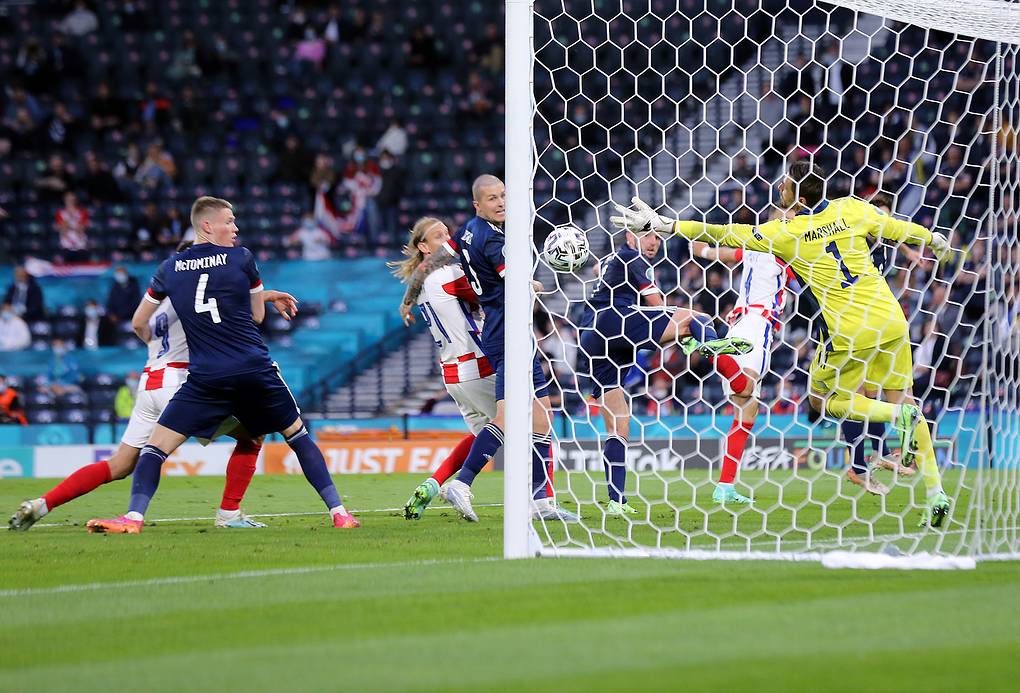 Сборная Хорватии обыграла шотландцев и вышла в плей-офф чемпионата Европы по футболу