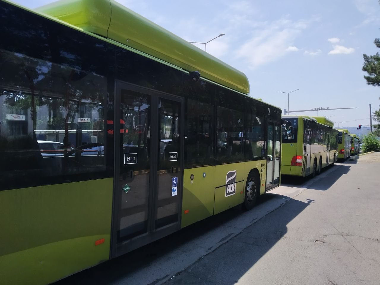 Чебан: Привезены первые автобусы, которые будут курсировать в пригородах (Фото)