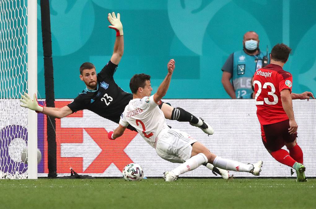 Сборная Испании стала первым полуфиналистом чемпионата Европы по футболу