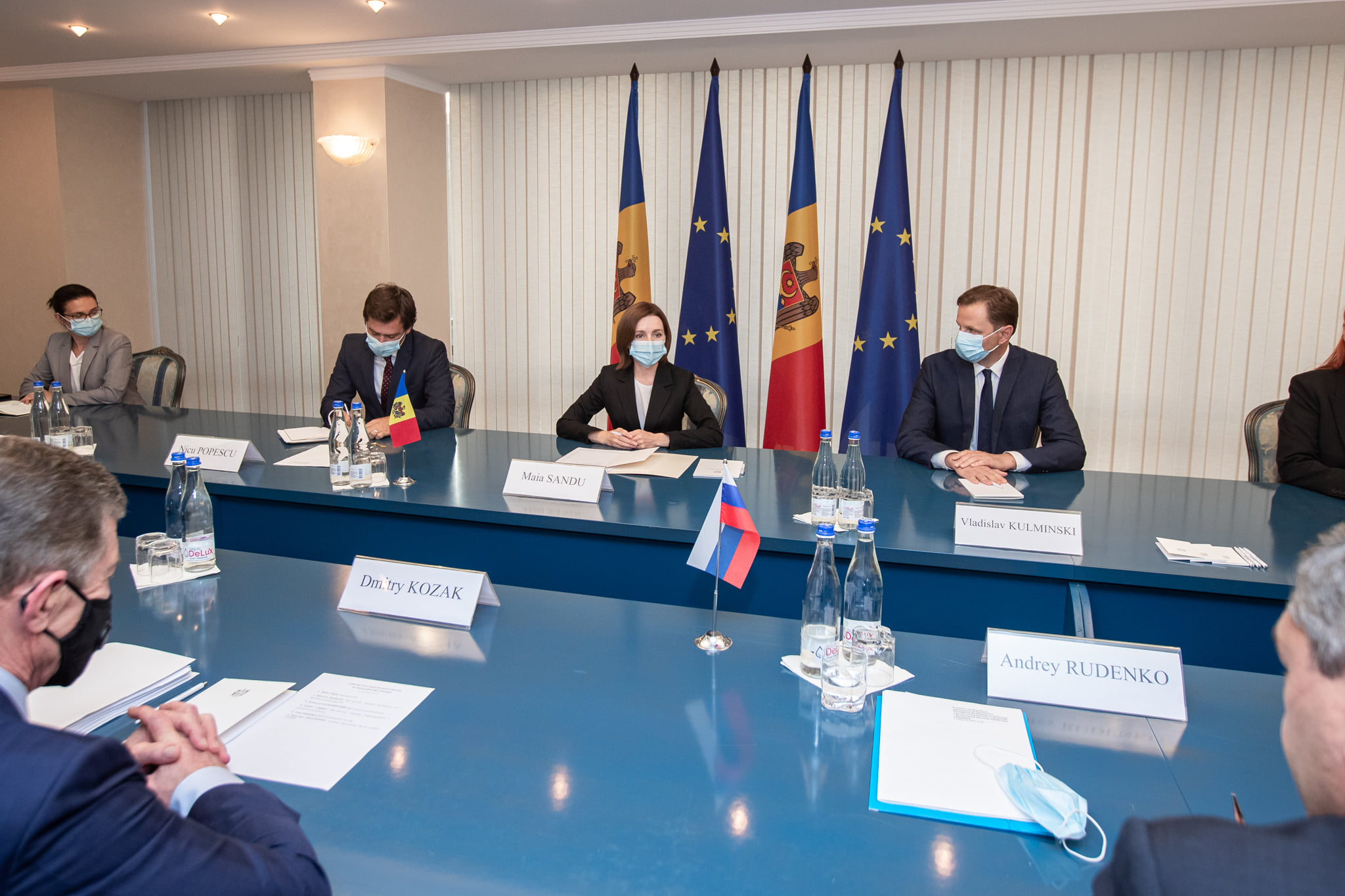 Первые заявления Майи Санду по итогам встречи с Дмитрием Козаком