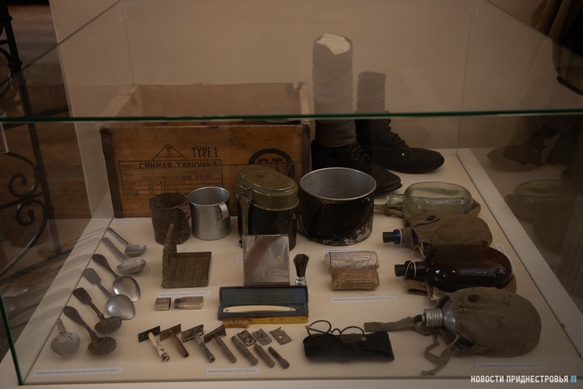 В Тирасполе открылась выставка к 77-летию Ясско-Кишинёвской операции