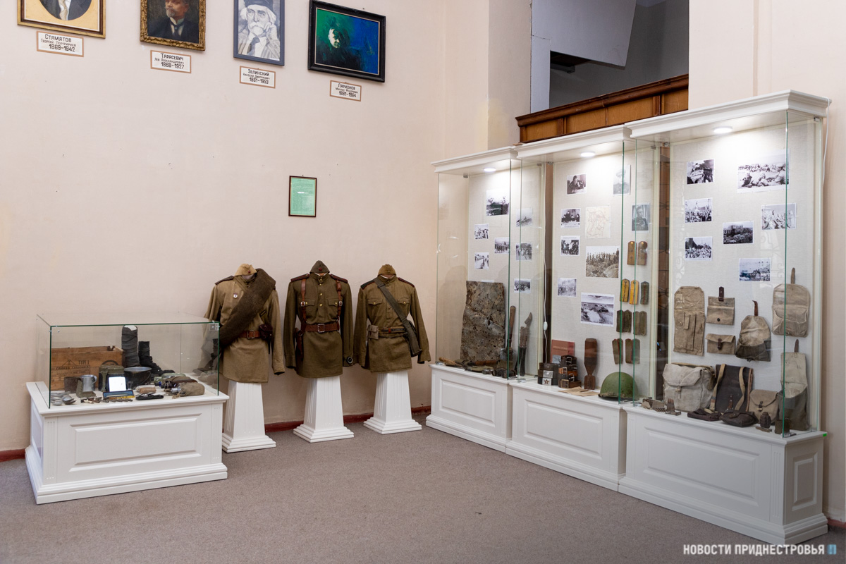 В Тирасполе открылась выставка к 77-летию Ясско-Кишинёвской операции