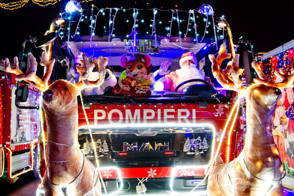 Рождественский караван проедет 24 декабря по Кишиневу — время и схема маршрута