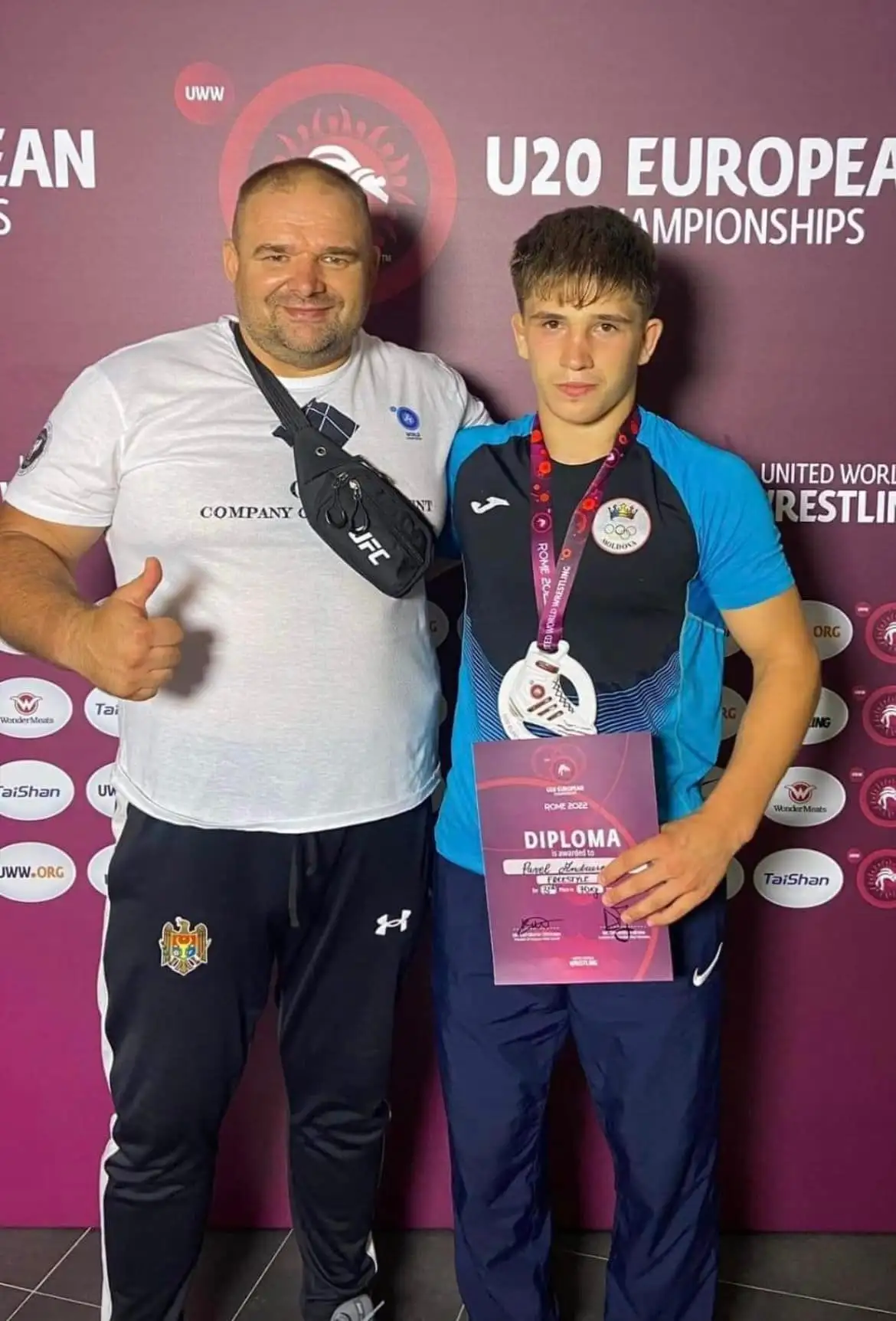 Молдавские борцы завовевали две бронзовых медали на чемпионате в Риме