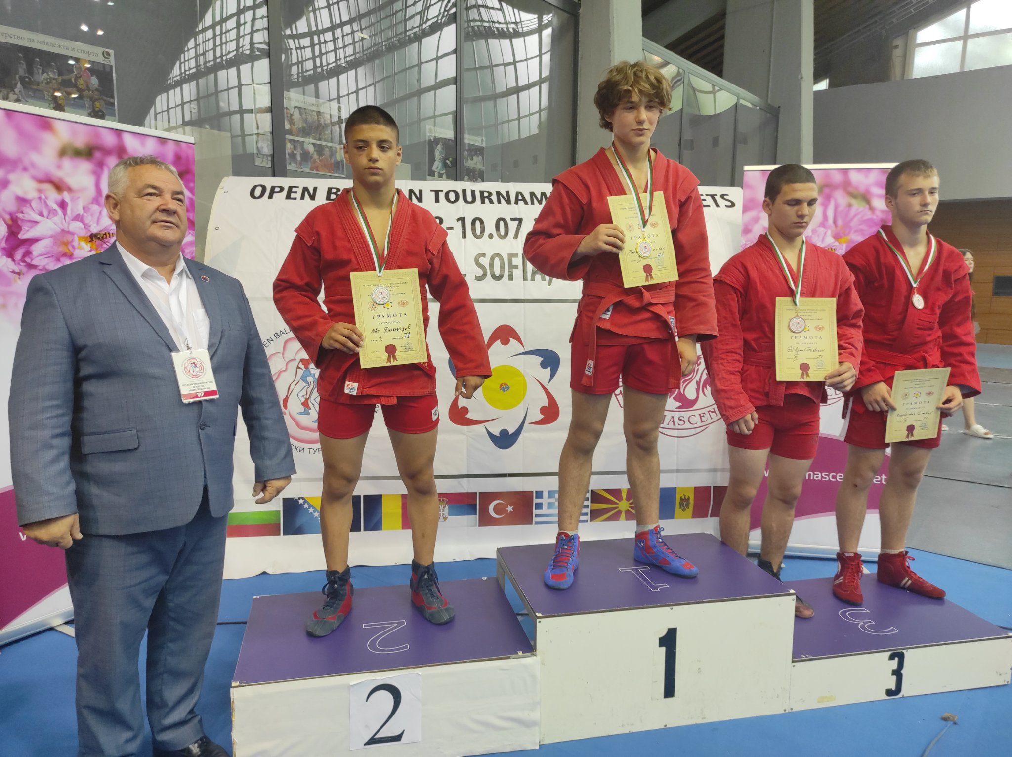 Молдавские спортсмены завоевали 15 медалей на международном турнире по самбо