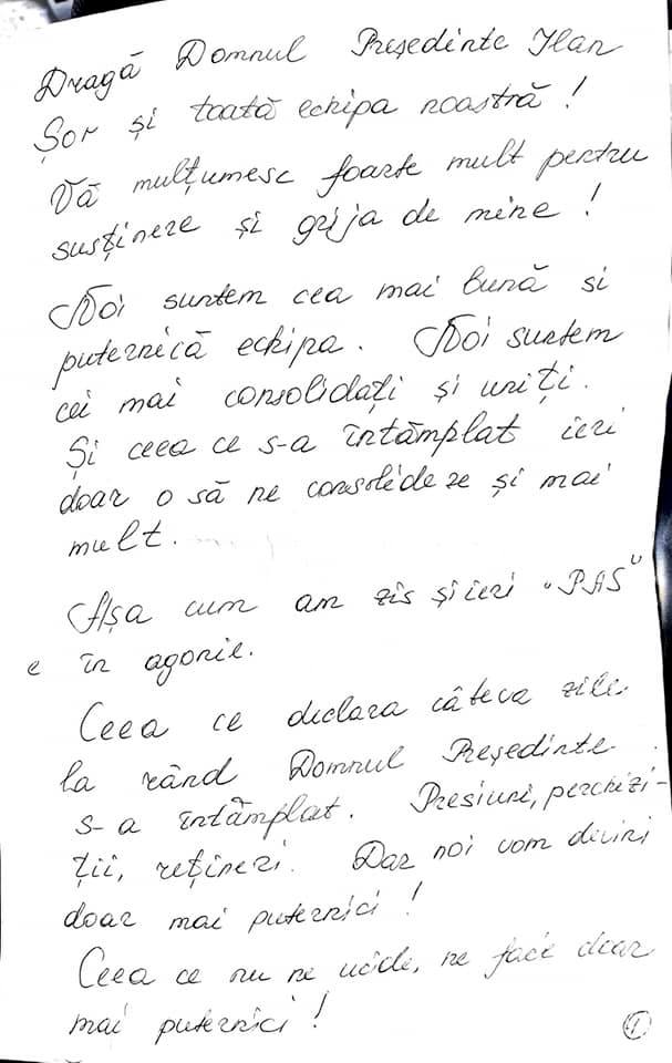 “Ваш конец близок”. Марина Таубер отправила Майе Санду и ПДС послание из-за решетки