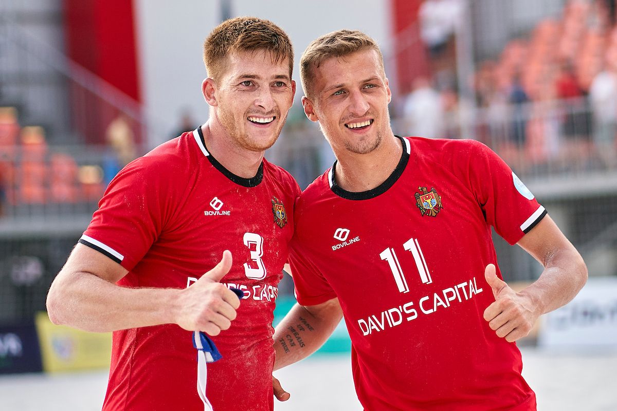 Сборная Молдовы обыграла Англию на Чемпионате Европы по пляжному футболу