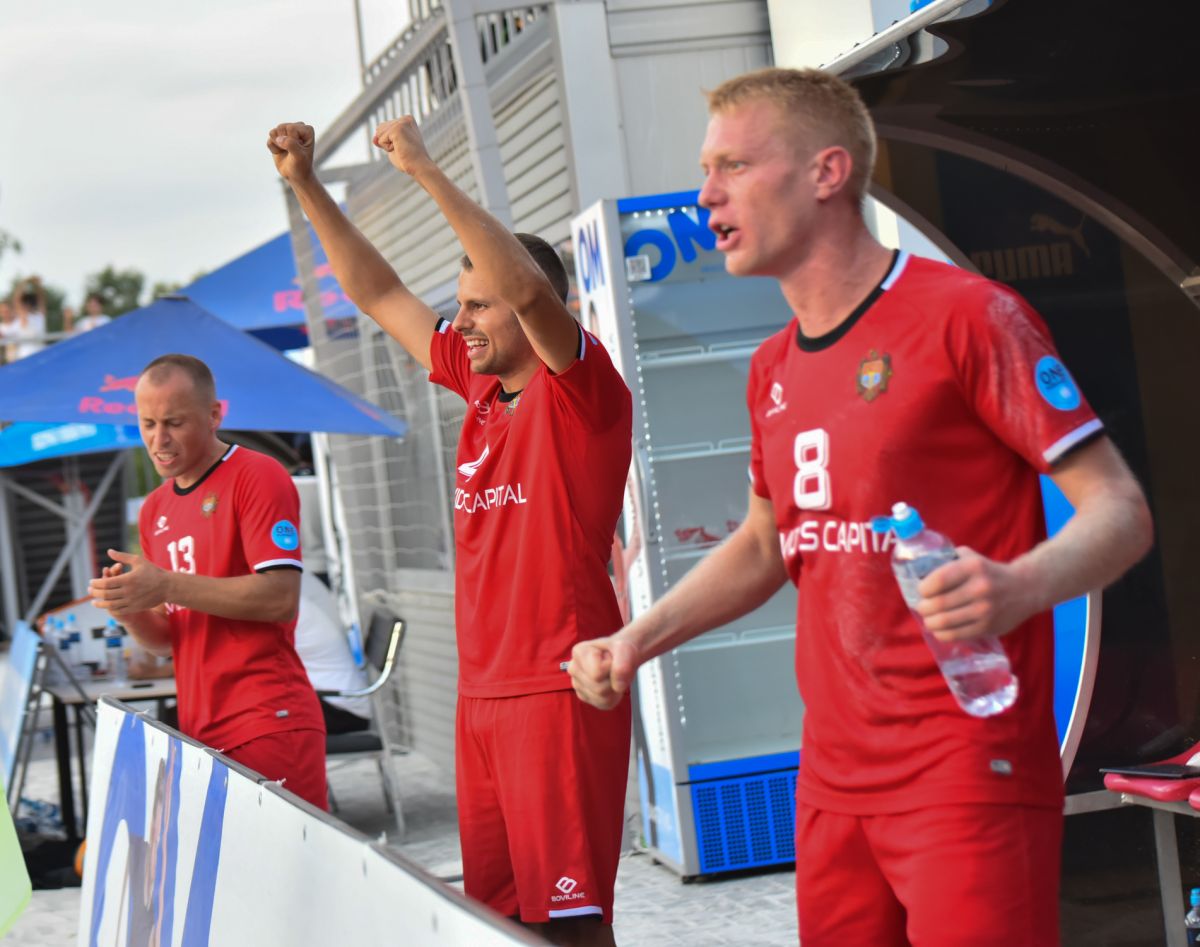 Сборная Молдовы обыграла Англию на Чемпионате Европы по пляжному футболу