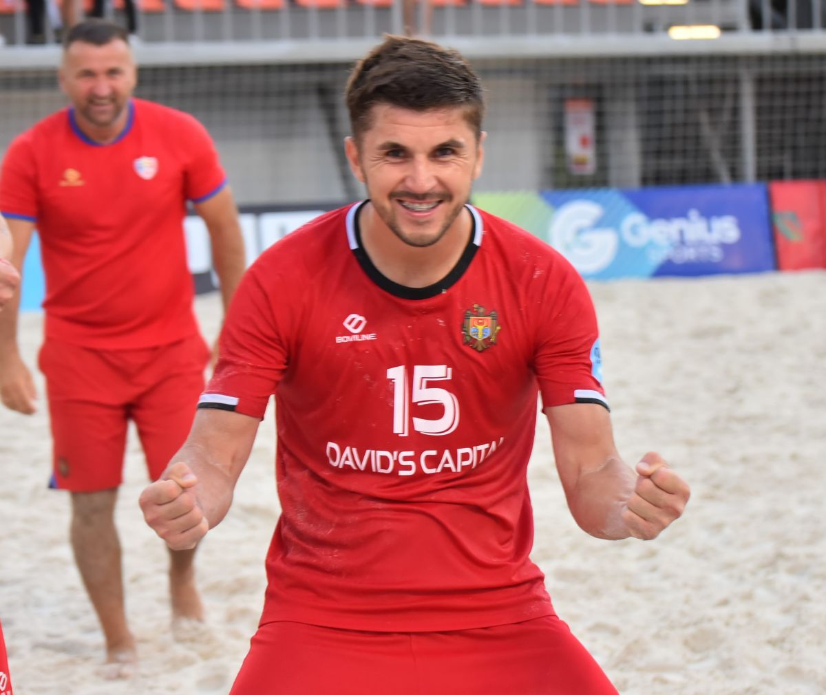 Национальная сборная по пляжному футболу обыграла сборную Румынии со счетом 3:0 (Фото/Видео)