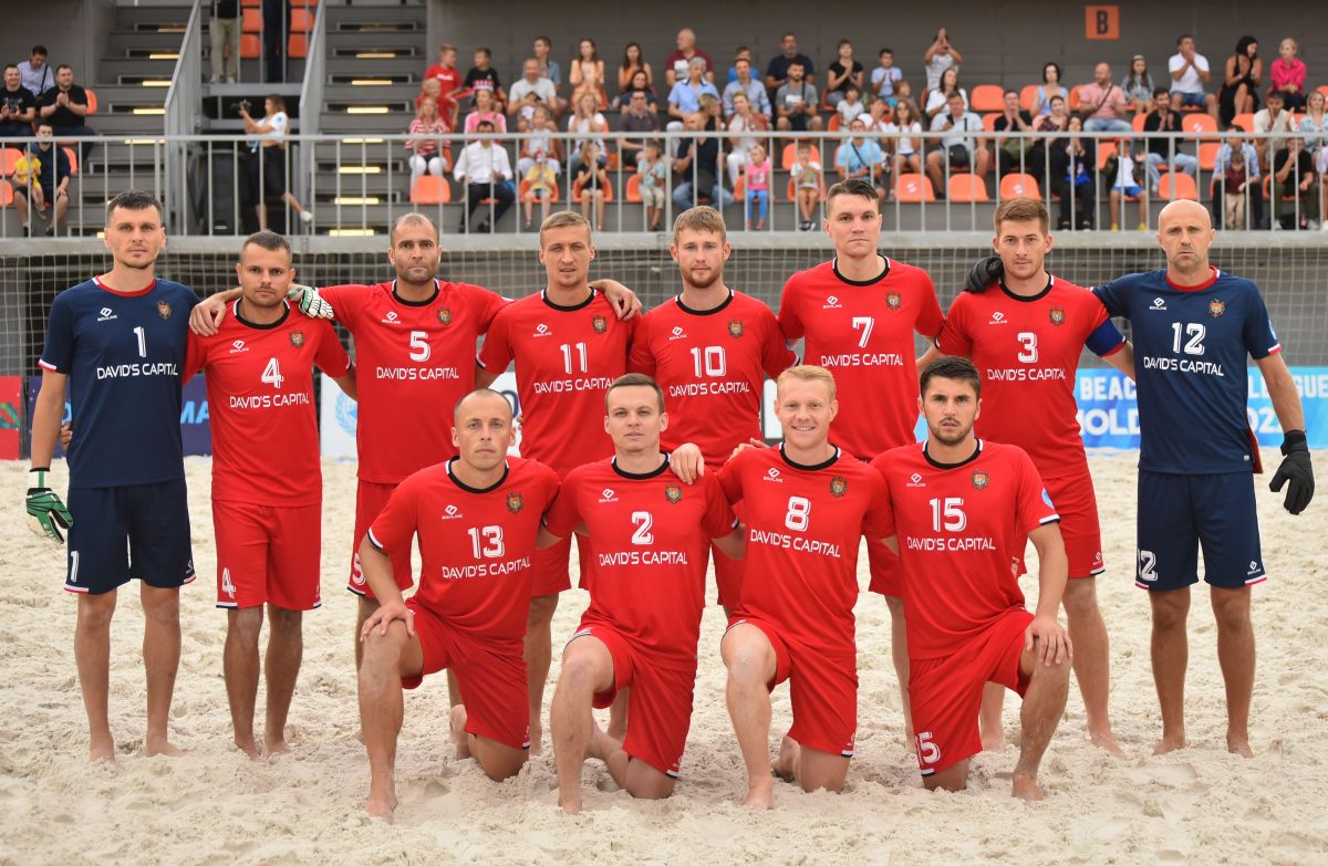 Национальная сборная по пляжному футболу обыграла сборную Румынии со счетом 3:0 (Фото/Видео)