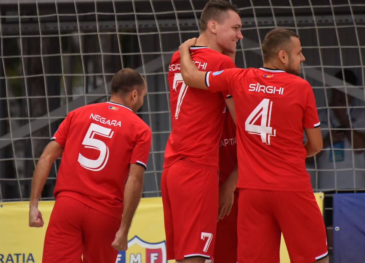 Сборная Молдовы выиграла Евролигу по пляжному футболу