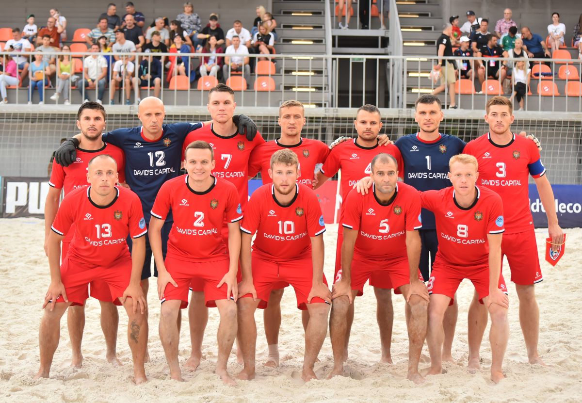 Сборная Молдовы выиграла Евролигу по пляжному футболу