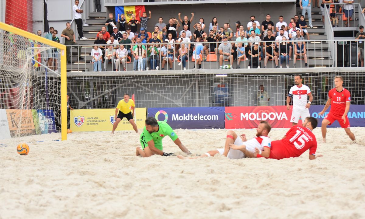 Сборная Молдовы выиграла Евролигу по пляжному футболу