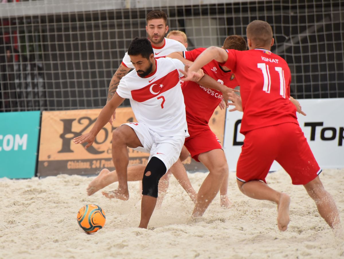 Сборная Молдовы выиграла Евролигу по пляжному футболу