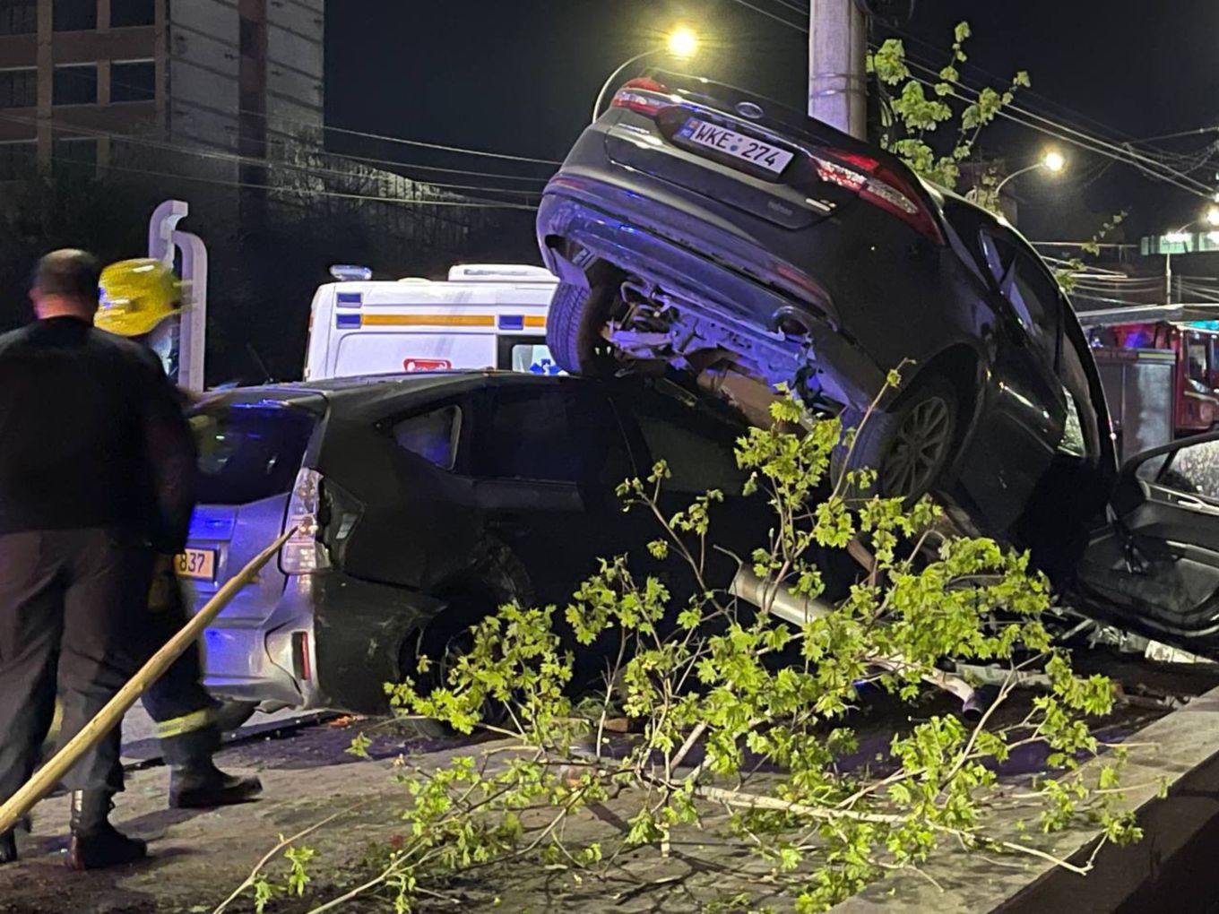 В Кишиневе произошло серьезное ДТП, есть пострадавшие (Видео)