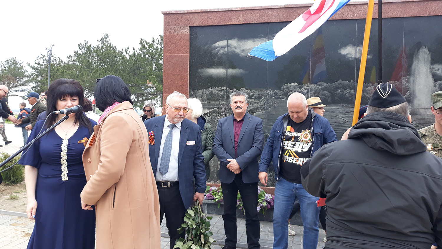 Состоялся автопробег "Два берега - одна Победа", приуроченный годовщине победы над фашизмом (Видео/Фото)