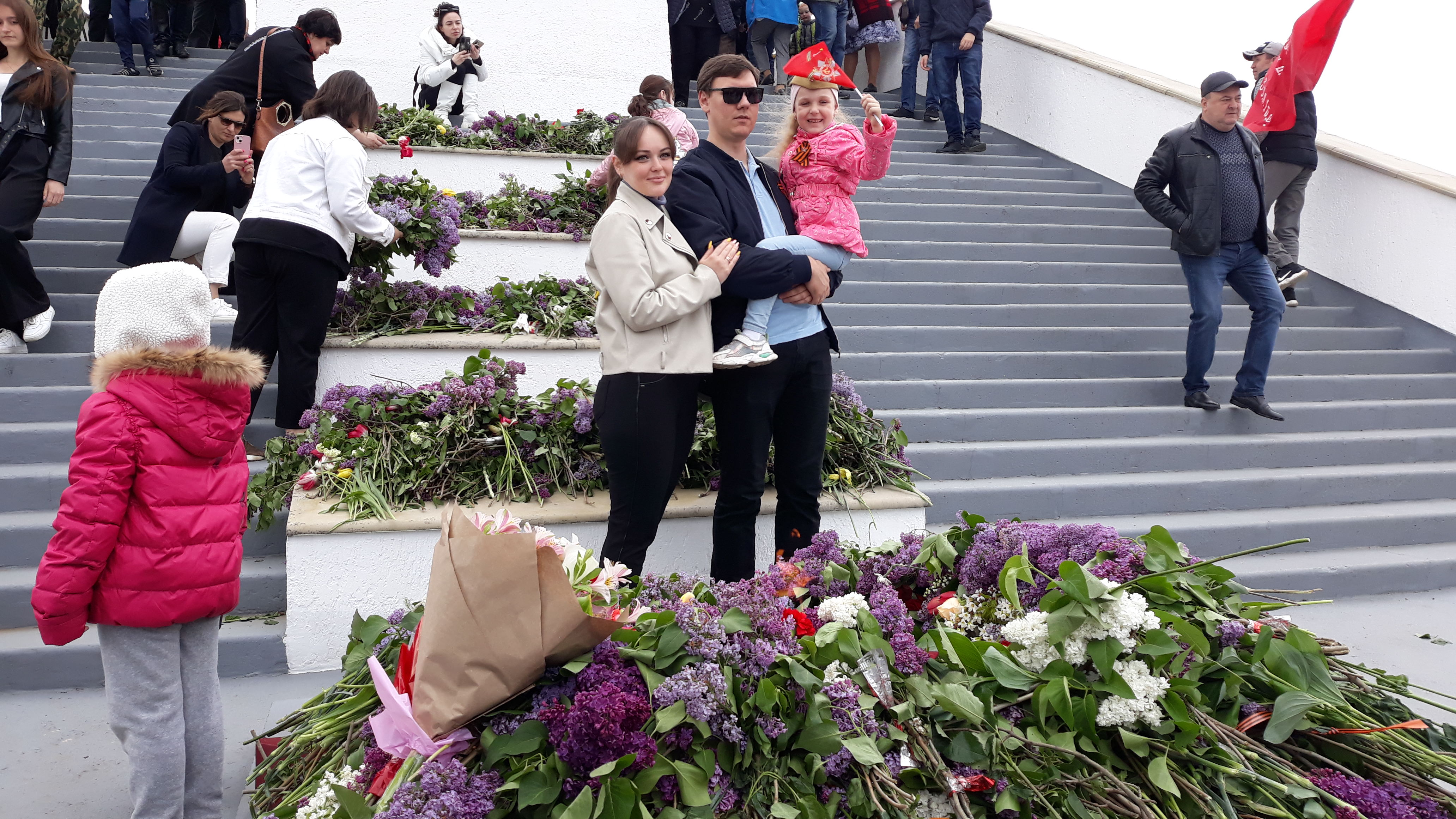 Состоялся автопробег "Два берега - одна Победа", приуроченный годовщине победы над фашизмом (Видео/Фото)