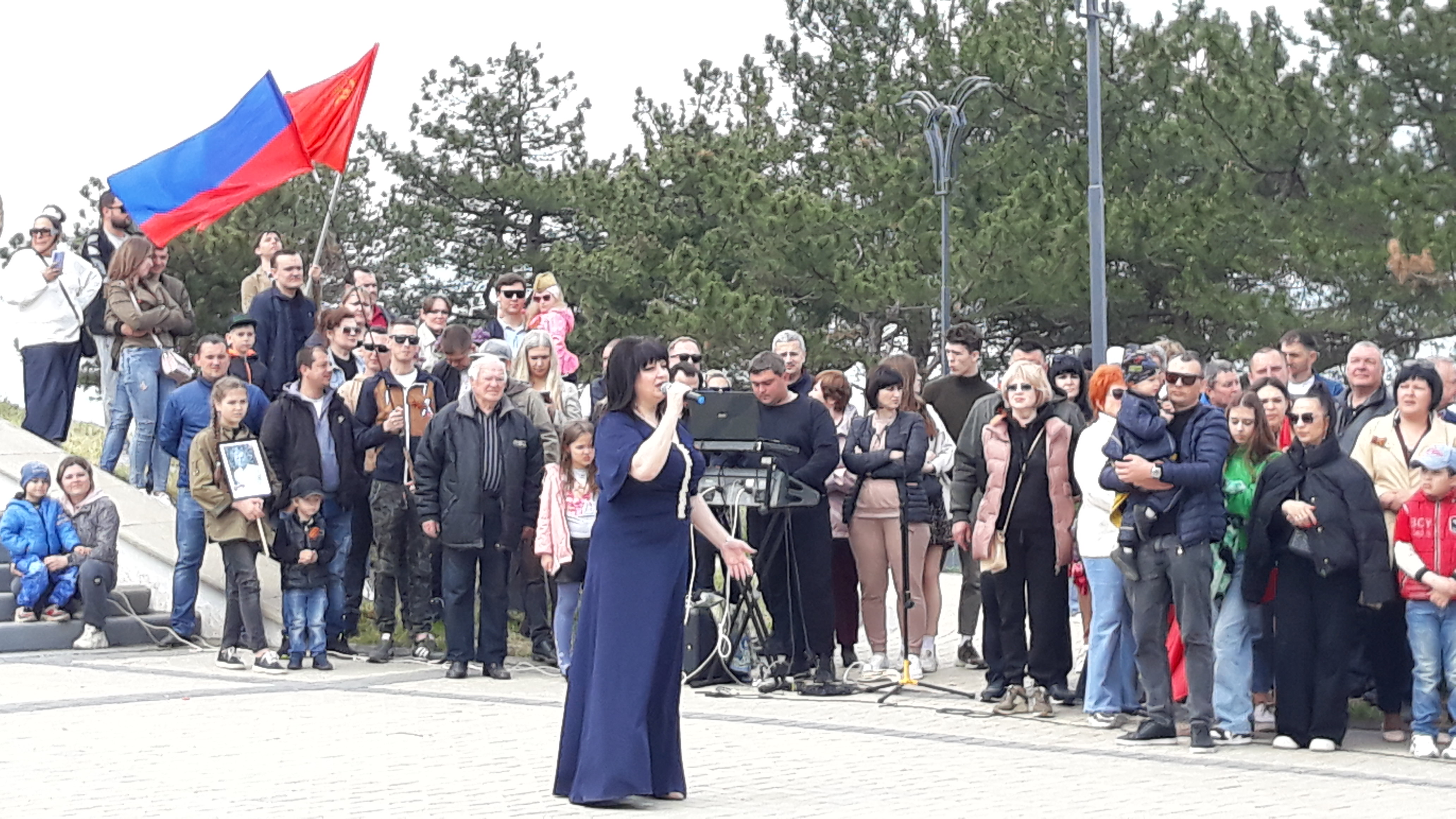 Состоялся автопробег "Два берега - одна Победа", приуроченный годовщине победы над фашизмом (Видео/Фото)