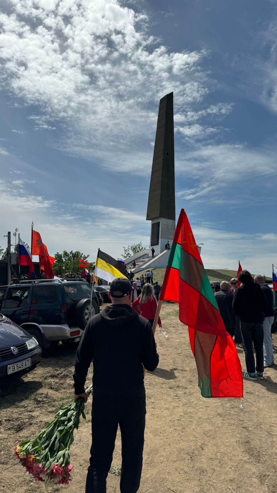 9 мая в Молдове состоялся автопропробег "Два берега - одна Победа" в честь праздника Великой Победы